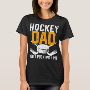 Hockey-Vater nicht mit meinem lustigen Eishockey-V T-Shirt