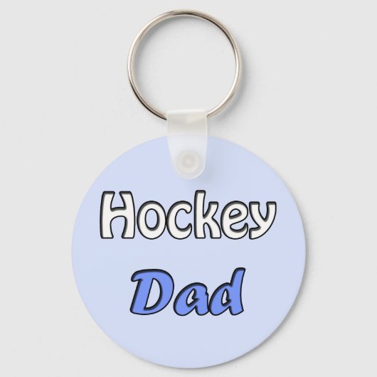 Hockey-Vater Schlüsselanhänger (Vorderseite)