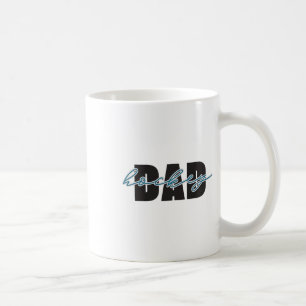 Hockey-Vater Stolz Vater Spieltag Eis Am Rande Fan Kaffeetasse