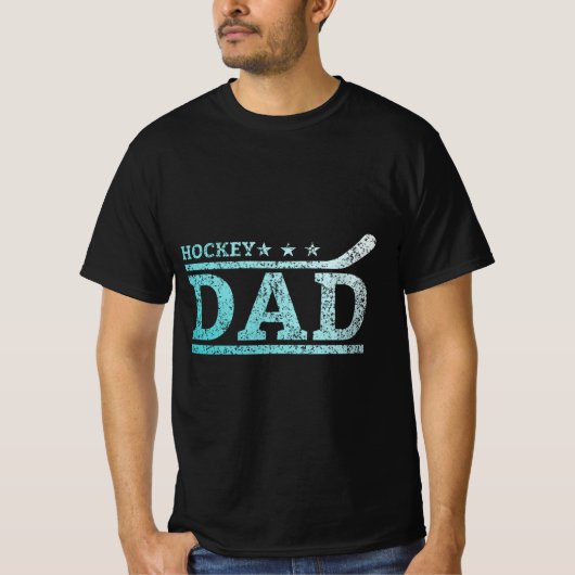 Hockey-Vater T-Shirt (Vorderseite)