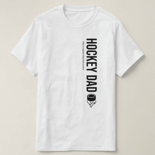 Hockey-Vater T-Shirt (Design vorne)