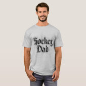 Hockey-Vater T-Shirt (Vorne ganz)