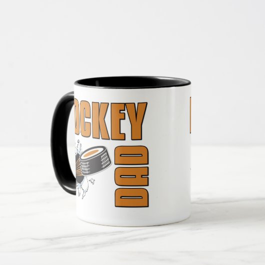 Hockey-Vater Tasse (Vorderseite Links)