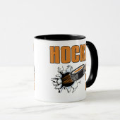 Hockey-Vater Tasse (VorderseiteRechts)