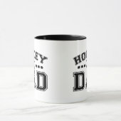 Hockey-Vater Tasse (Zentrum)
