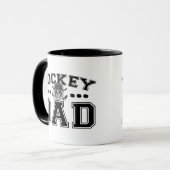 Hockey-Vater Tasse (Vorderseite Links)