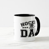 Hockey-Vater Tasse (VorderseiteRechts)