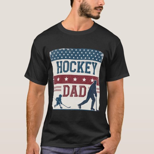 Hockey VATER USA Flag T - Shirt (Vorderseite)