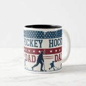 Hockey VATER USA Flag Tasse (VorderseiteRechts)