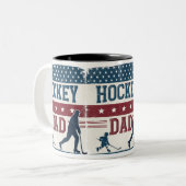 Hockey VATER USA Flag Tasse (Vorderseite Links)