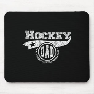 Hockey Vater Vatertag Geschenk Vater Sport Männer Mousepad