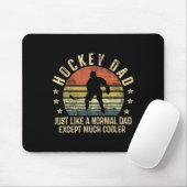 Hockey-Vater wie ein normaler Vater, mit Ausnahme  Mousepad (Mit Mouse)
