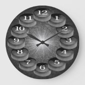 Hockey Wall Clock Große Wanduhr (Vorderseite)