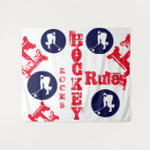 Hockey Wandteppich (Vorderseite (Horizontal))