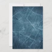 Hockey Wedding Invitation – Sporty & Romantic Desi Einladung (Rückseite)