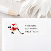 Hockey Weihnachts-Rücksendeadresse (Insitu)