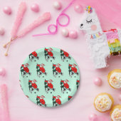 Hockey Weihnachtsfeier Pappteller (Party)