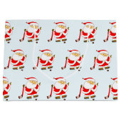 Hockey Weihnachtsfeiertag Große Geschenktasche Geschenktüte (Vorderseite)