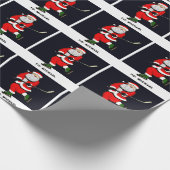 Hockey Weihnachtsgeschenk Geschenkpapier (Ecke)