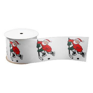 Hockey Weihnachtsgeschenk Grosgrain Ribbon Satinband