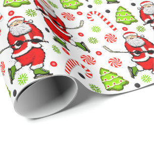 Hockey Weihnachtsgeschenk Wrapping Paper Geschenkpapier