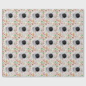 Hockey Weihnachtsgeschenk Wrapping Paper Geschenkpapier (Flach)