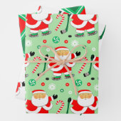 Hockey Weihnachtsgeschenk Wrapping Paper Geschenkpapier Set (Beispiel)