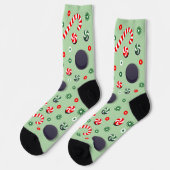 Hockey-Weihnachtsgeschenke Socken (Linkes Detail)