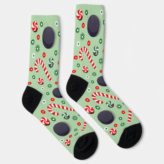 Hockey-Weihnachtsgeschenke Socken (Rechts)