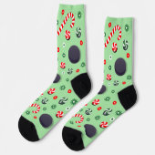 Hockey-Weihnachtsgeschenke Socken (Linkes Detail)