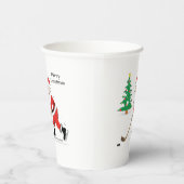 Hockey WeihnachtsWeihnachtsWeihnachtsfeier Pappbecher (Rechts)