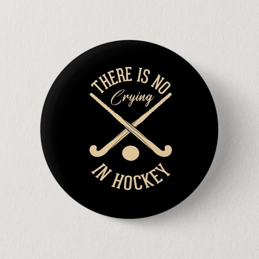 Hockey weint nicht button (Vorderseite)
