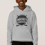 HOCKEY: Wir spielen nicht mit Bällen Hoodie (Vorderseite)
