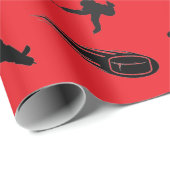Hockey Wrapping Paper Geschenkpapier (Rolleneckpunkt)