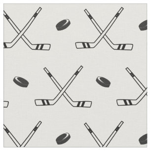 Hockey x in Schwarzweiss Stoff