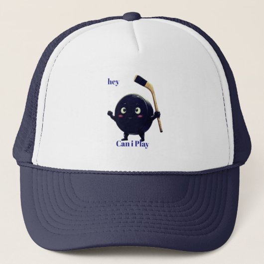 HOCKEY ZEIT TRUCKERKAPPE (Vorderseite)