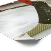 Hockey-Ziel Fotodruck (Ecke)