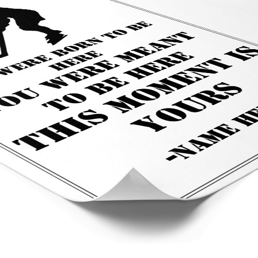 Hockey-Zitat Poster (Ecke)