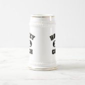 Hockey-Zug Bierglas (Mittel)