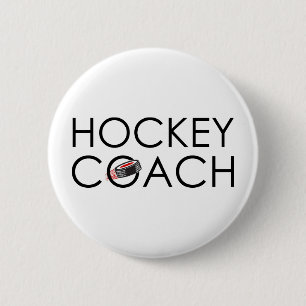 Hockey-Zug Button