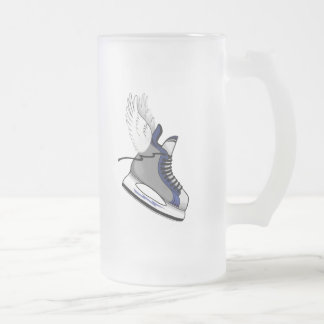 HOCKEY-ZUG-TASSE MATTGLAS BIERGLAS