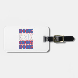 Hockey Zuhause Sweet Zuhause Gepäckanhänger