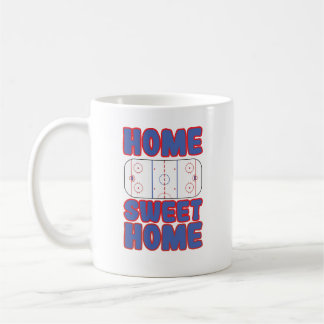 Hockey Zuhause Sweet Zuhause Kaffeetasse