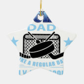 HOCKEYDAD KERAMIKORNAMENT (Vorne)