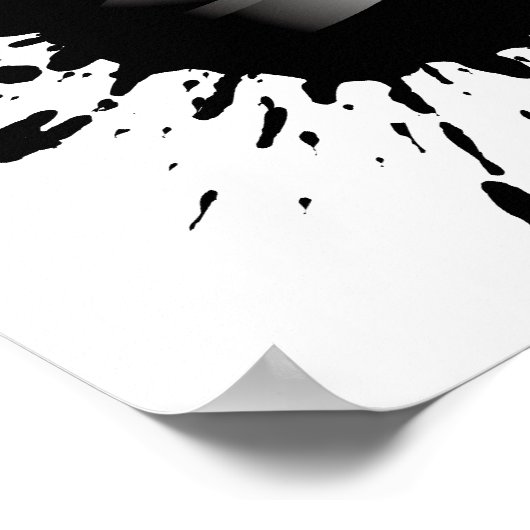 Hockeyexplosion Poster (Ecke)