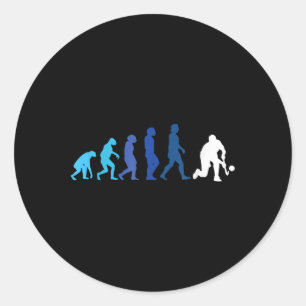 Hockeyfeld Evolution Feld Hockey Halle H Runder Aufkleber