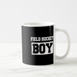 Hockeyfeld Junge - Hockeyspieler Kaffeetasse