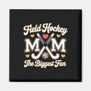 Hockeyfeld Mombiggest Fan Muttertag  Magnet