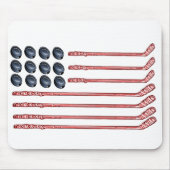 Hockeyflagge Mousepad (Vorne)