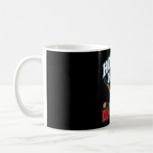Hockeyfrisur ist egal Hockeyspieler Eishockey Kaffeetasse
